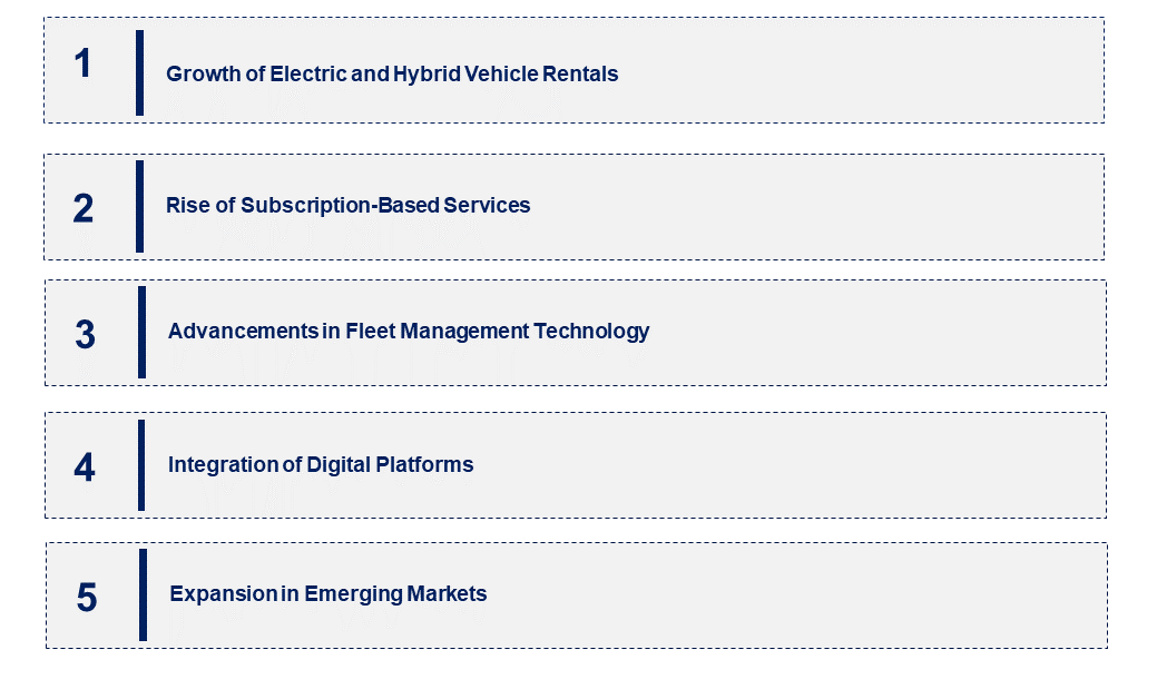 Emerging Trends in the Automotive Equipment Rental and Leasing Market