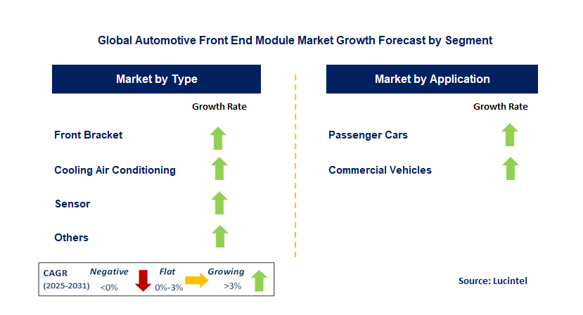 Automotive Front End Module Market by Segment