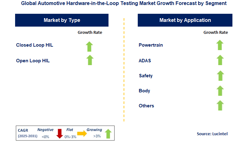 Automotive Hardware-in-the-Loop Testing Market by Segment