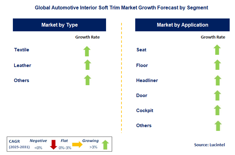 Automotive Interior Soft Trim Market by Segment