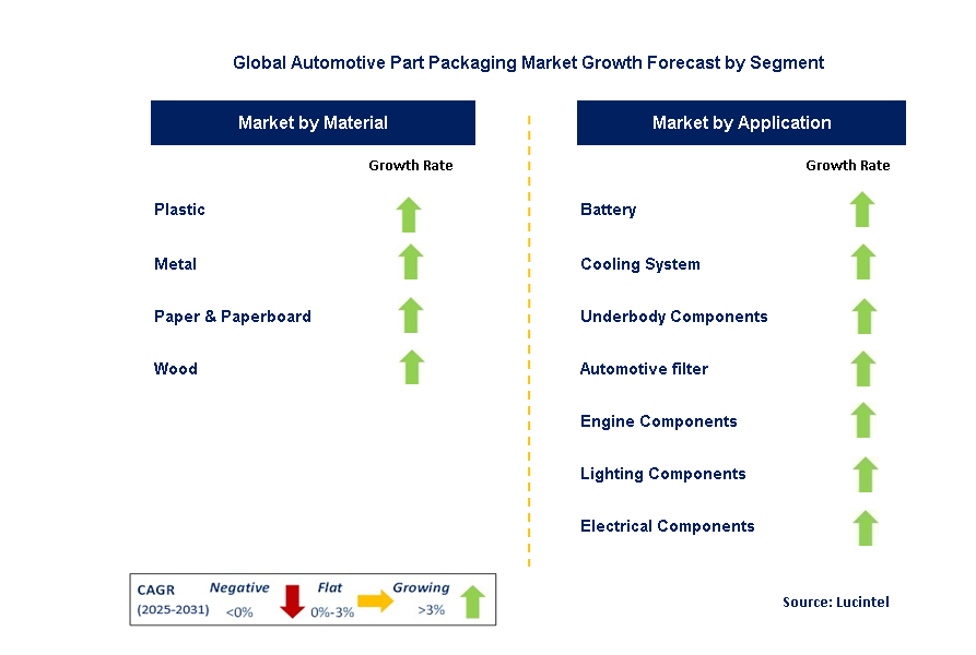 Automotive Part Packaging Market by Segment