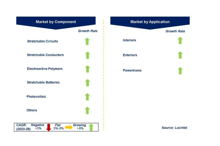 Automotive in Stretchable and Conformal Electronic Market by Segments