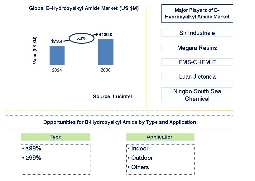 B-Hydroxyalkyl Amide Trends and Forecast