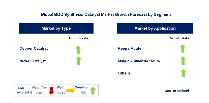 BDO Synthesis Catalyst Market by Segment