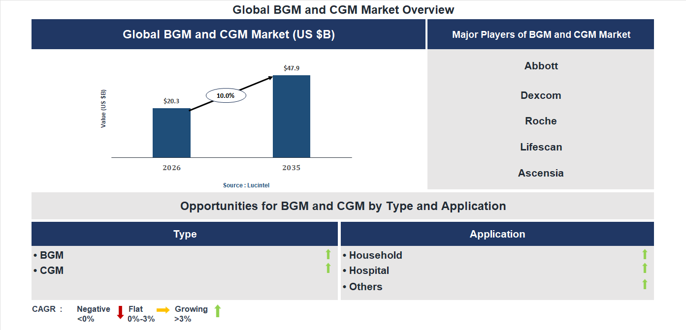 BGM and CGM Market Trends and Forecast