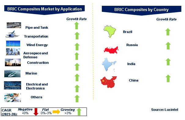 BRIC Composites Market by Segments