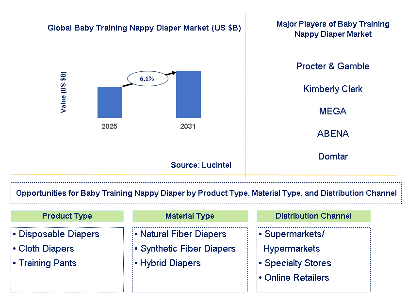 Baby Training Nappy Diaper Market Trends and Forecast