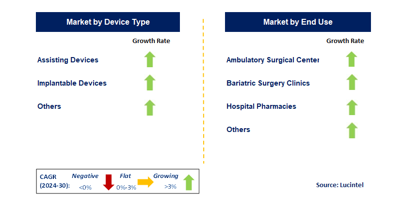 Bariatric Surgery by Segment