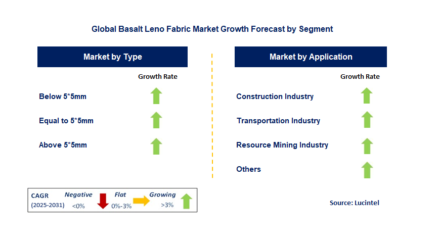 Basalt Leno Fabric Market by Segment