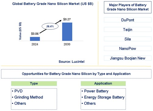 Battery Grade Nano Silicon Market Trends and Forecast