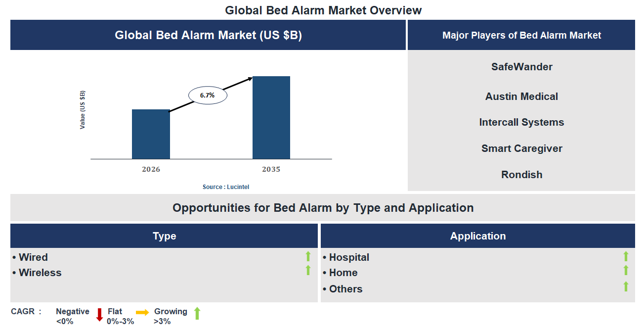 Bed Alarm Market Trends and Forecast