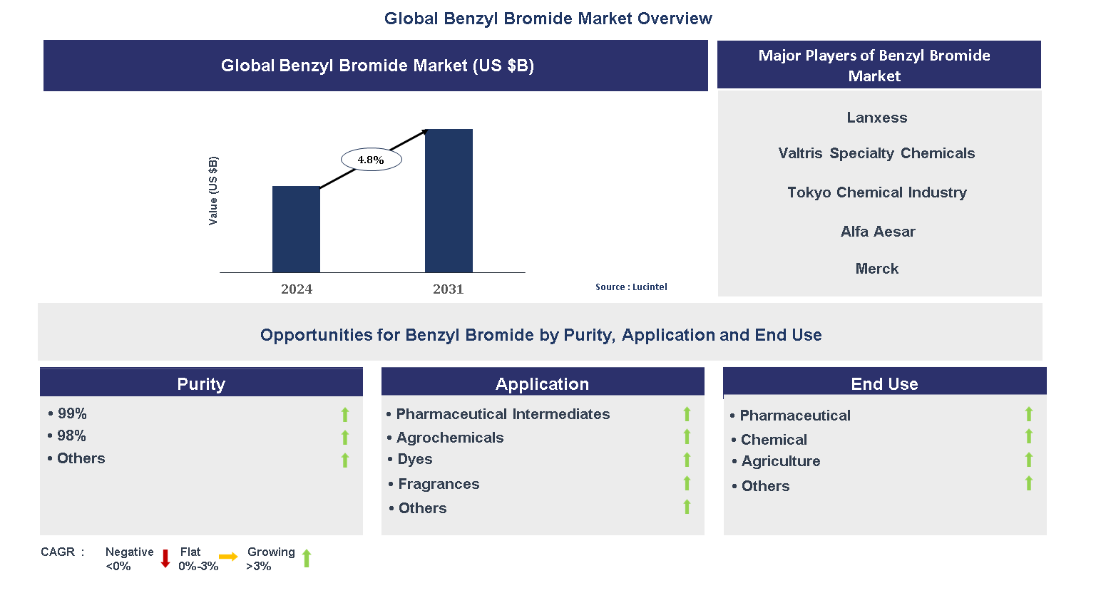 Benzyl Bromide Market Trends and Forecast