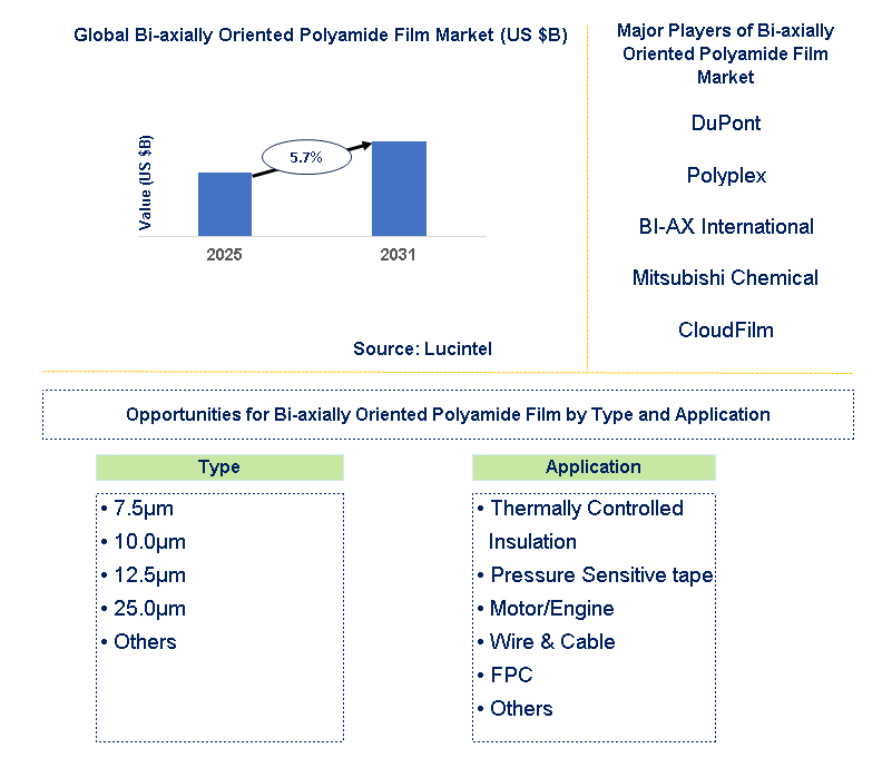 Bi-axially Oriented Polyamide Film Market Trends and Forecast