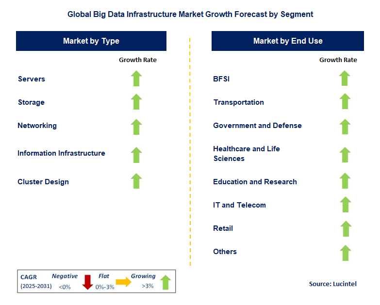 Big Data Infrastructure Market by Segment