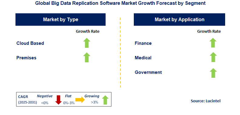 Big Data Replication Software Market by Segment
