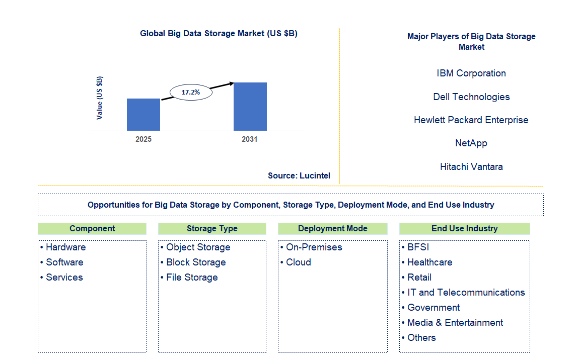 Big Data Storage Market Trends and Forecast