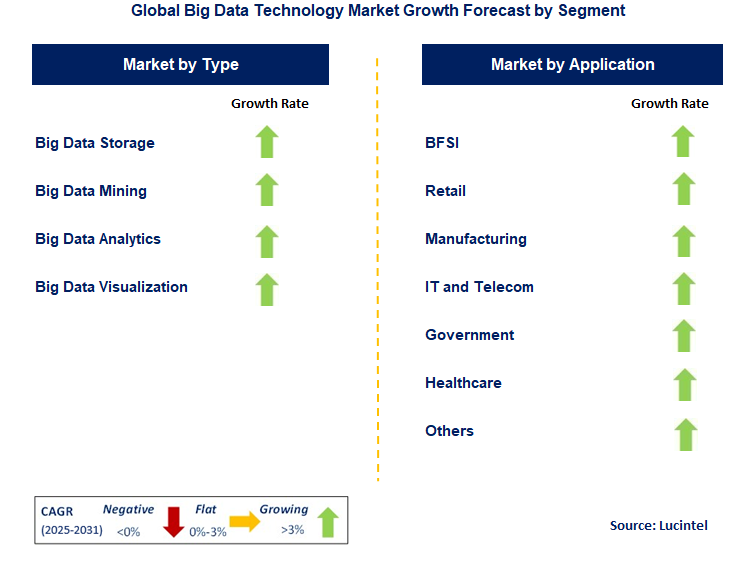 Big Data Technology Market by Segment