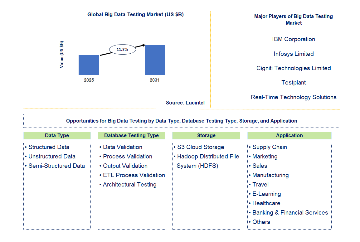 Big Data Testing Market Trends and Forecast
