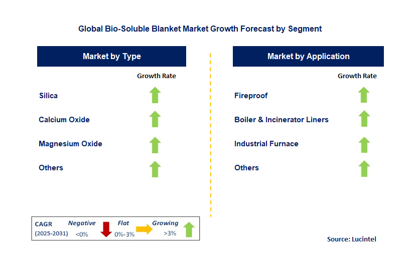 Bio-Soluble Blanket Market by Segment