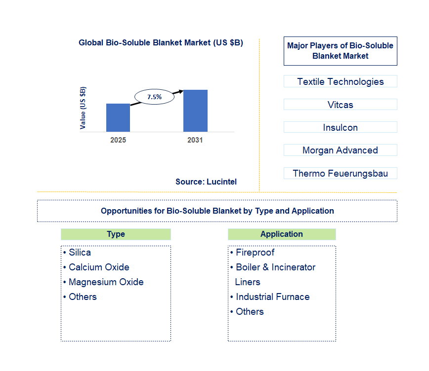 Bio-Soluble Blanket Market Trends and Forecast