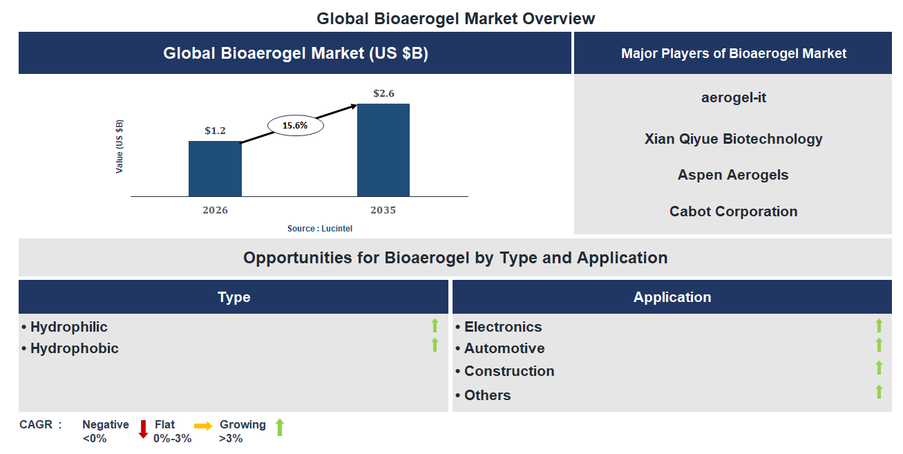Bioaerogel Market Trends and Forecast