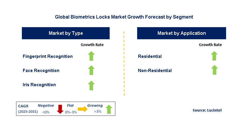 Biometrics Locks Market by Segment