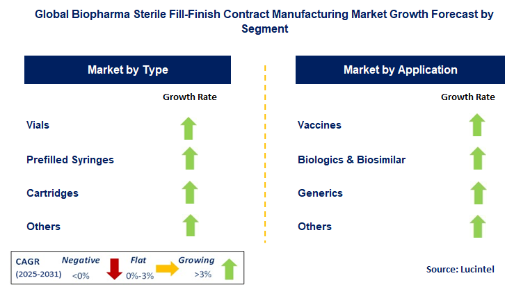 Biopharma Sterile Fill-Finish Contract Manufacturing Market by Segment