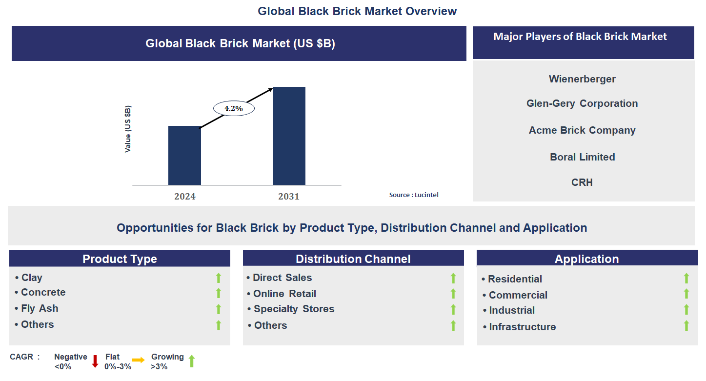 Black Brick Market Trends and Forecast