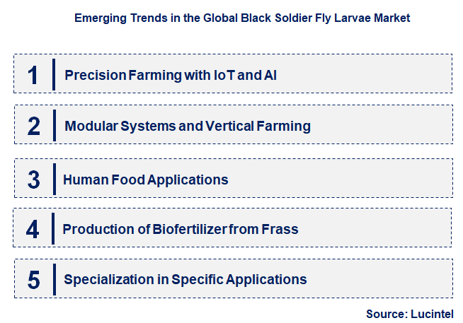 Emerging Trends in the Black Soldier Fly Larvae Market