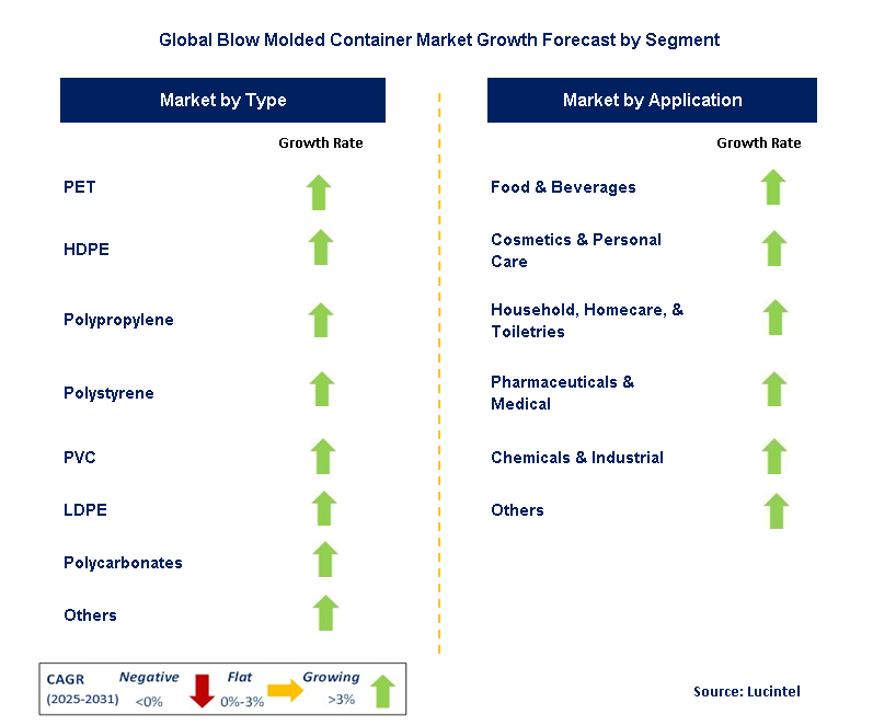Blow Molded Container Market by Segment