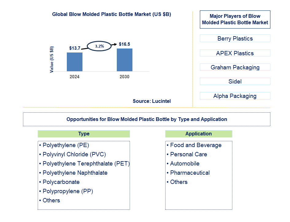 Blow Molded Plastic Bottle Trends and Forecast