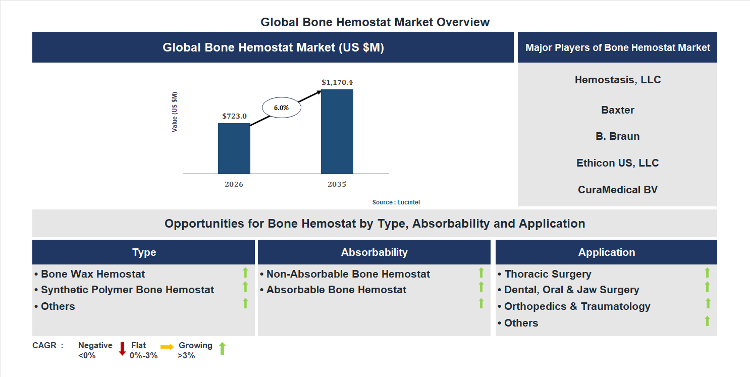 Bone Hemostat Market Trends and Forecast
