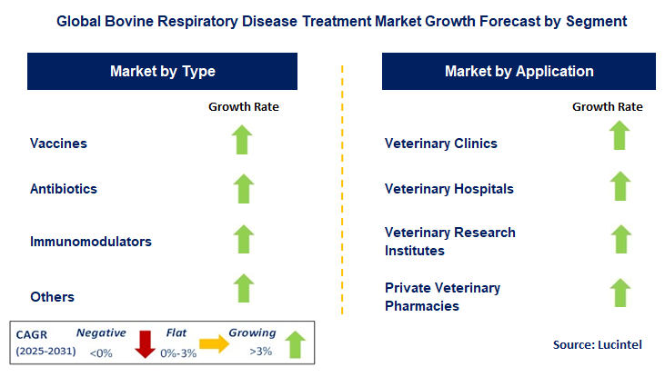 Bovine Respiratory Disease Treatment Market by Segment