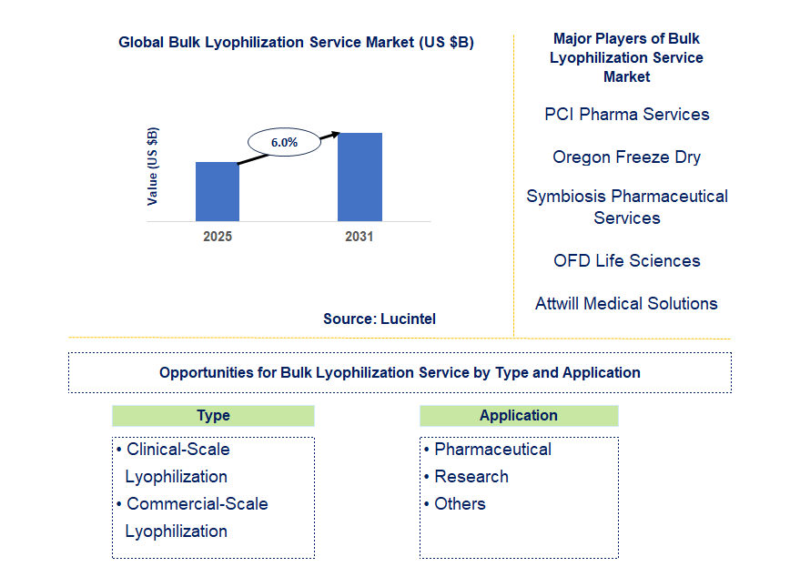 Bulk Lyophilization Service Market Trends and Forecast