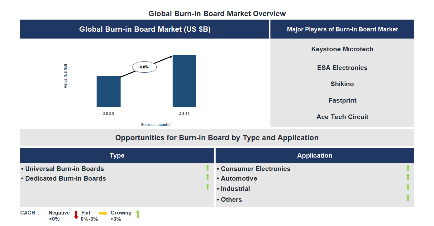 Burn-in Board Market Trends and Forecast