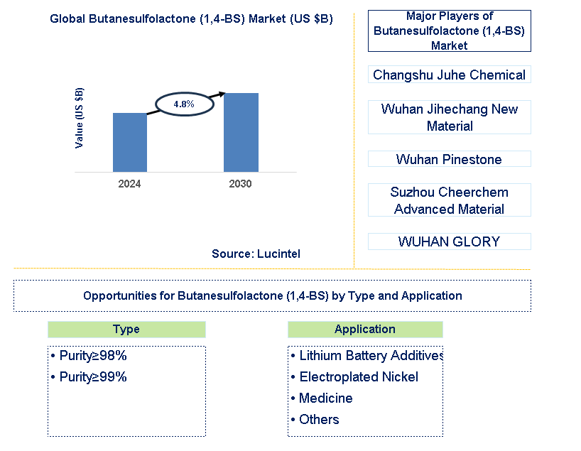 Butanesulfolactone (1,4-BS) Trends and Forecast