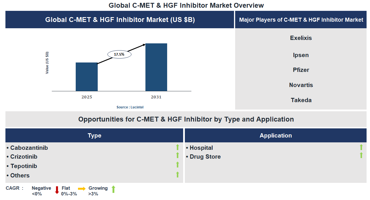 C-MET & HGF Inhibitor Market Trends and Forecast