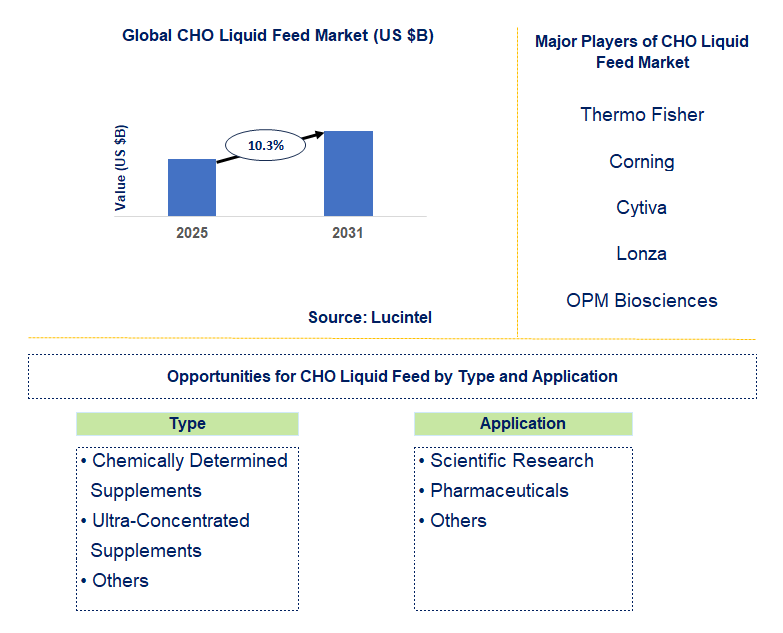 CHO Liquid Feed Market Trends and Forecast
