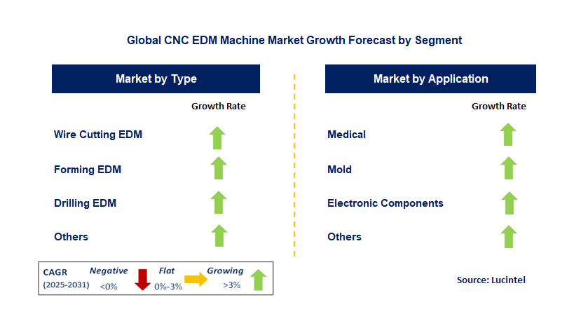 CNC EDM Machine Market by Segment
