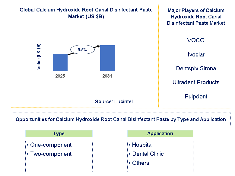 Calcium Hydroxide Root Canal Disinfectant Paste Market Trends and Forecast