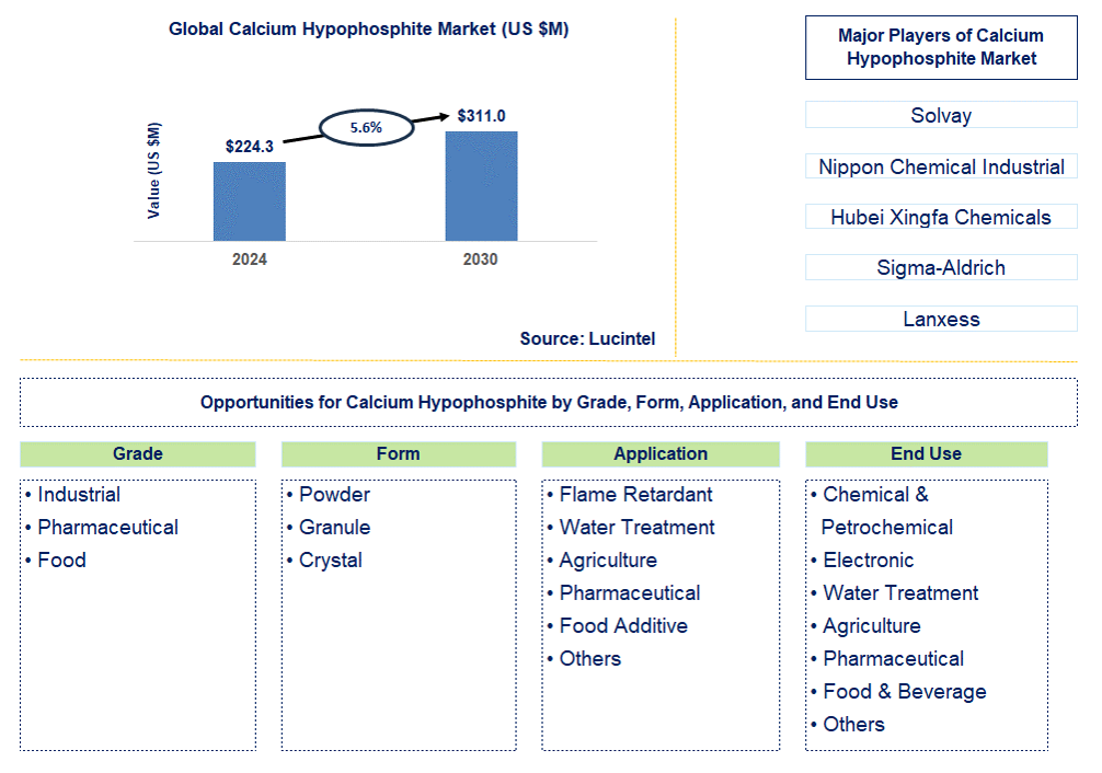 Calcium Hypophosphite Trends and Forecast