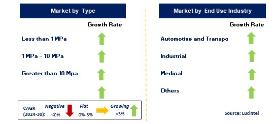 Capacitive Ceramic Pressure Sensors Market by Segments