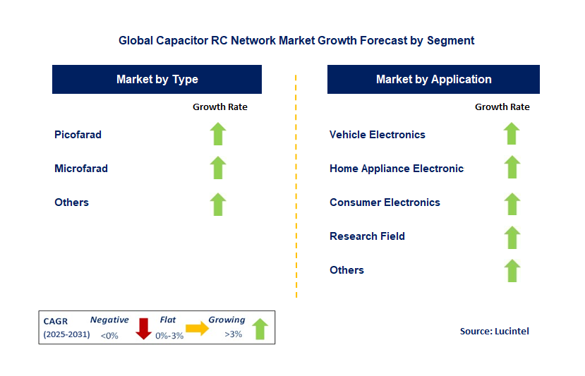 Capacitor RC Network Market by Segment
