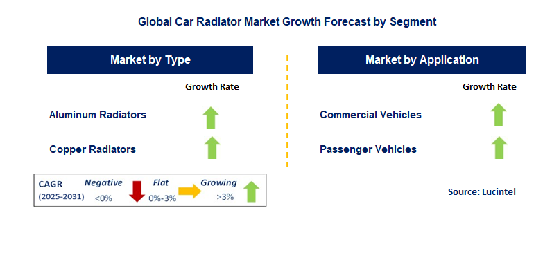 Car Radiator Market by Segment