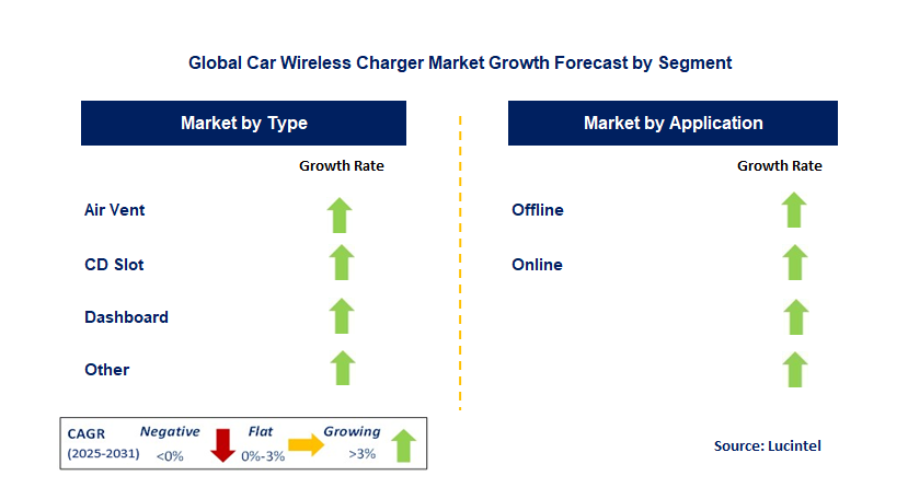 Car Wireless Charger Market by Segment