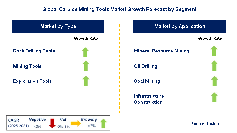 Carbide Mining Tool Market by Segment