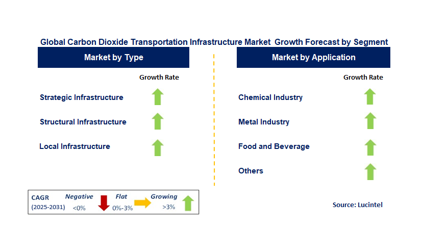 Carbon Dioxide Transportation Infrastructure Market by Segment