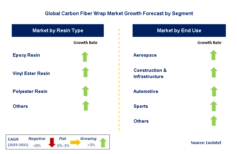 Carbon Fiber Wrap Market by Segment