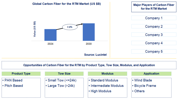 Carbon Fiber for the RTM Market Trends and Forecast