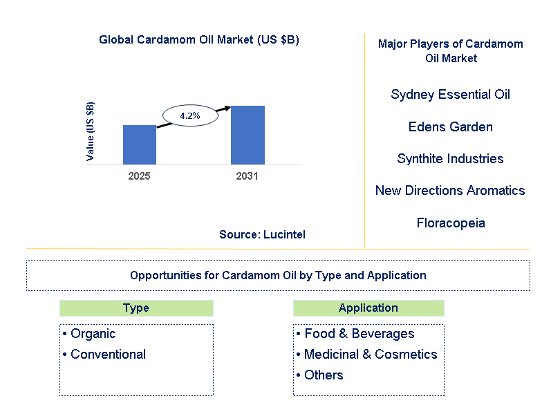 Cardamom Oil Market Trends and Forecast